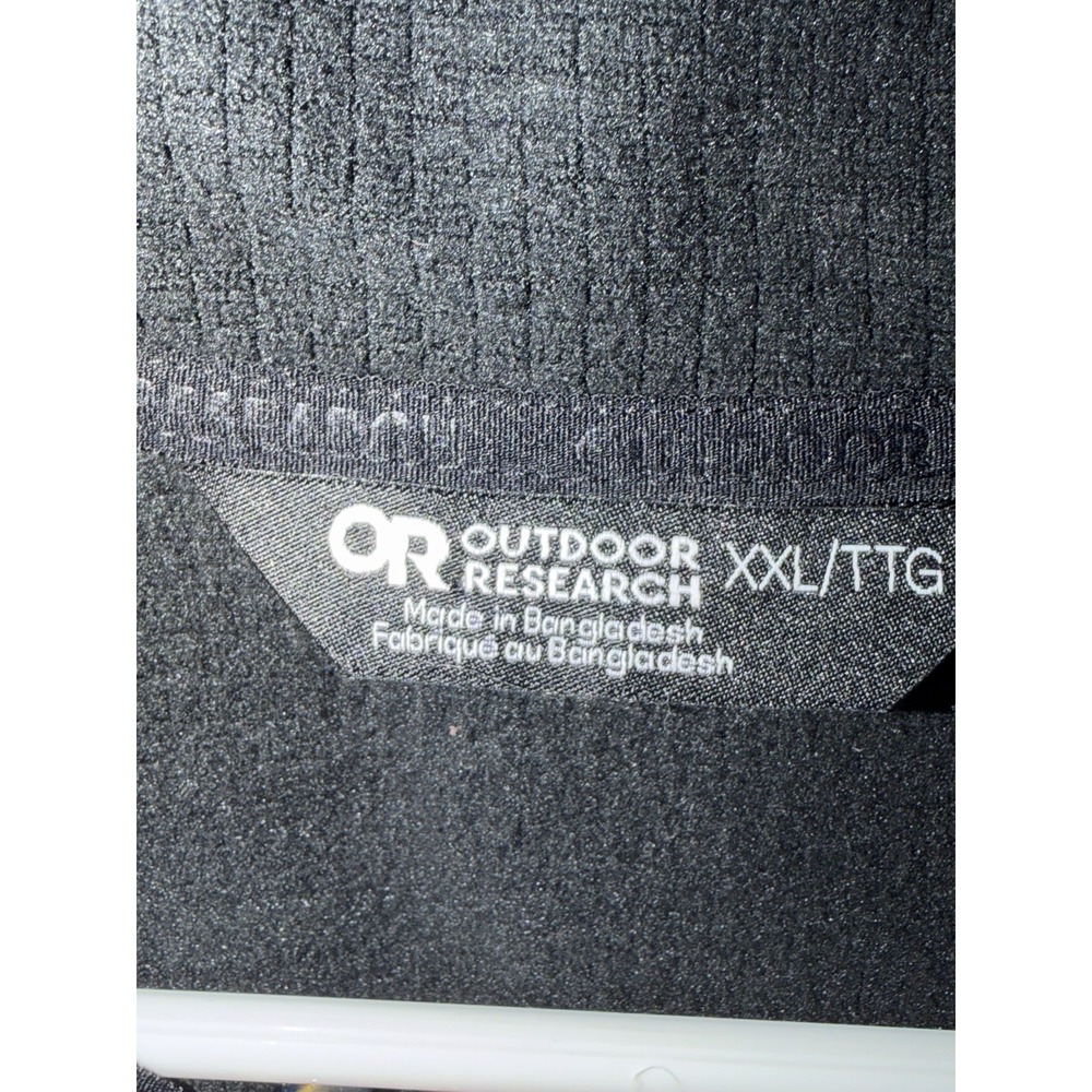 NWT Outdoor Research Men's Trail Mix Snap Pullover II - XXL Black - Picture 7 of 7